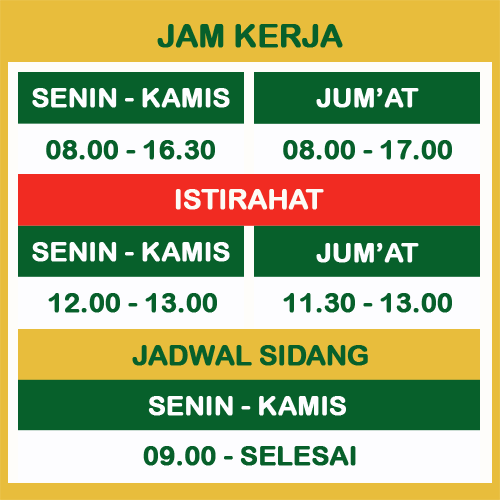 JADWAL KERJA